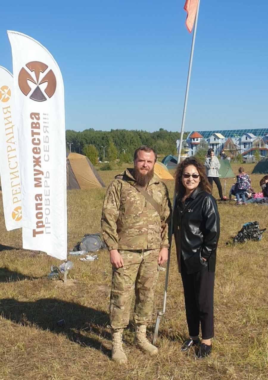 В эти выходные в Этнографическом парке-музее &quot;Этномир&quot; Калужской области прошел пеший комплексный марафон &quot;Тропа мужества&quot;